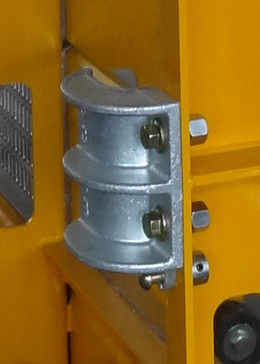 Safety Hook Construction Hoist Parts For Prevent Drive Device / Cage Falling Out