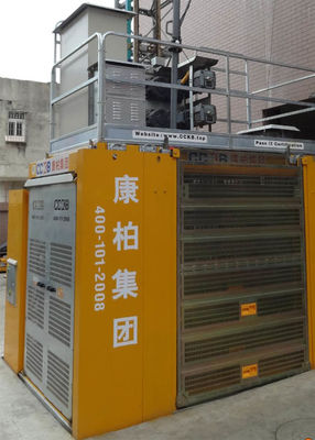 Steel Structures Vertical Transportation Construction Hoist Elevator