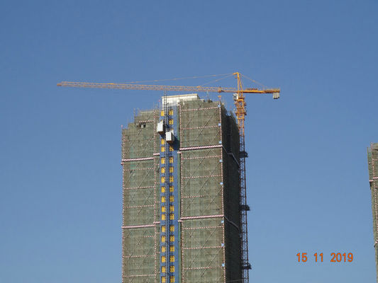 Rack And Pinion LED Lighting SC300 Construction Site Hoist