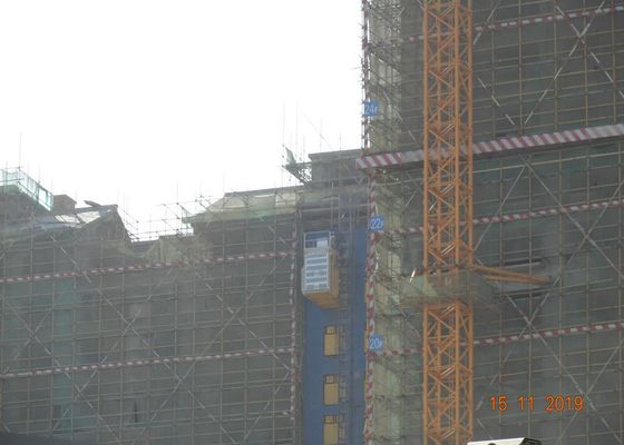 SC200 VFD Single Cage Rack And Pinion Elevator