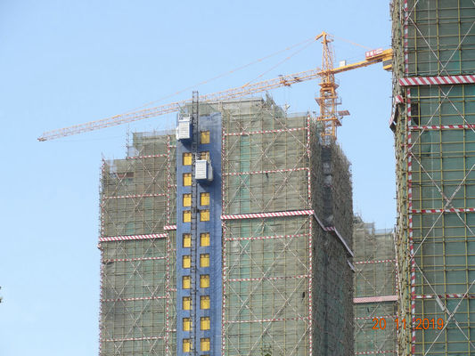 Contruction Buildings Rack Pinion 450M Man And Material Hoist