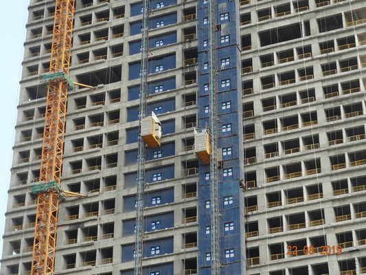 Safety Control 450 Meter Rack & Pinion Construction Passenger Hoist