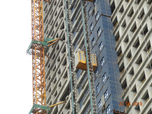 Automatic Control VFD 3000KG Construction Material Hoist