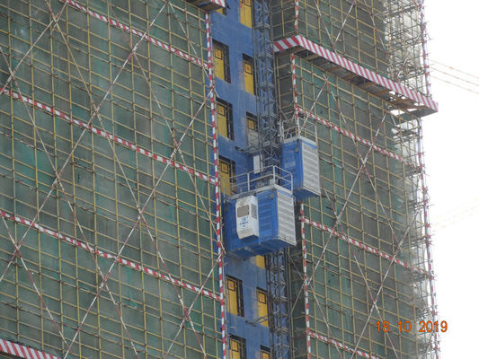 Frequency Control Motor 46 M / Min Material Lift Elevator