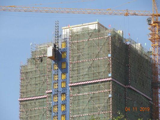 Electric Power Industry 450M Rack & Pinion Construction Site Lift