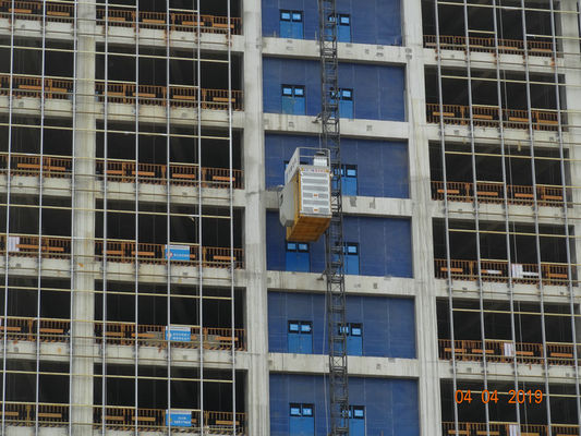 Modular Q345B Cool Roll Steel Plate 450m Construction Site Lift