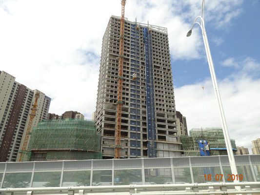 Low Noise 2000Kg Rack & Pinion Construction Hoist Elevator