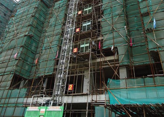 Low Starting Current Buck Rack & Pinion Construction Hoist Elevator