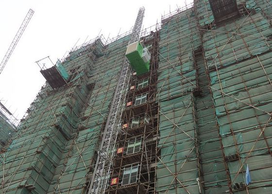Safe Flexible VFC Motor Control Construction Passenger Hoist