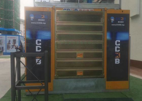 Rack And Pinion 2000kg 60m / Min Construction Site Elevator