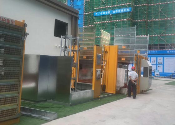 Electric Power Building VFD Motor Control 400m Construction Site Elevator