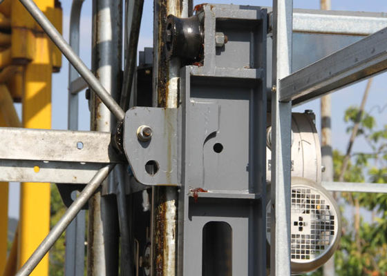 VFD Single Cage Rack Pinion Hoist 54M/Min For Construction Site