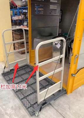 According To European Standard And Truly Modular Construction Site Hoist