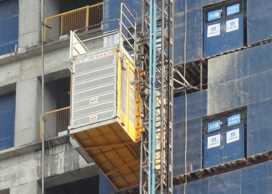 Temporary Outdoor Rack And Pinion 3 Tons Construction Elevators - SC300 KP-B15