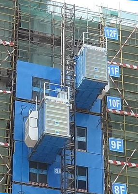 Twin Cage VFD SC100/100(BZ) KP-B02 Rack Pinion Hoist